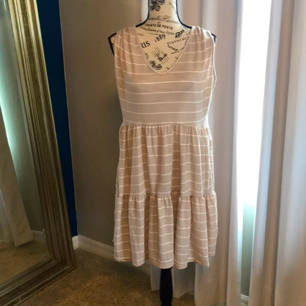 Sleeveless Pink Mauve XL DRESS HOBO